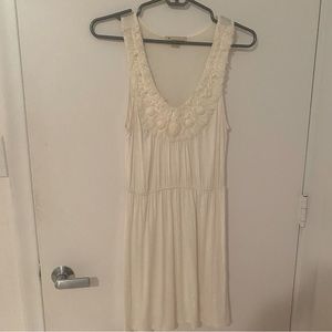 Flowy White Dress - Size Small
